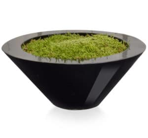 V-Pot MDF Hedgehope Flat Rnd 15x32x32cm