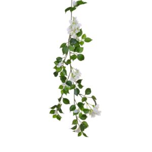 Foliage Bougainvillea White/Yell DB 112cm