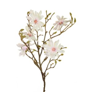 Foliage Flw Magnolia K Wht/Pnk Lge 113cm