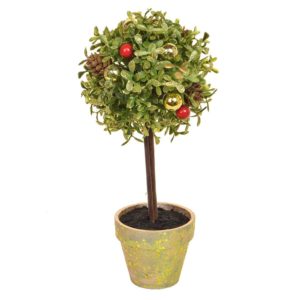 CH-Topiary Ball with Cream Pot 32cm