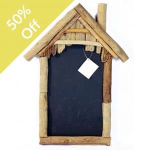 Q-Driftwood Chalkboard 45x33x5cm