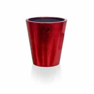 V-Planters Viet Tapered Rnd lge Met Red