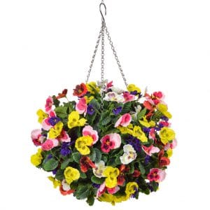 HB Pansy C Large Ball Six Colour Mix 40cm