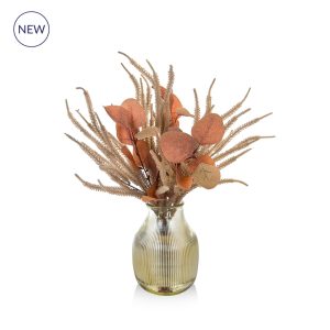 PP Autumn Spray in Vase JM 49cm