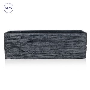 V-Pot Slate Trough 80x25x25cm