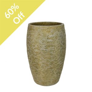 V-Pot Tall Rnd Granite Soil R 26x26x41.5